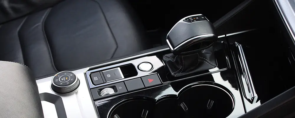 Automatic transmission lever shift