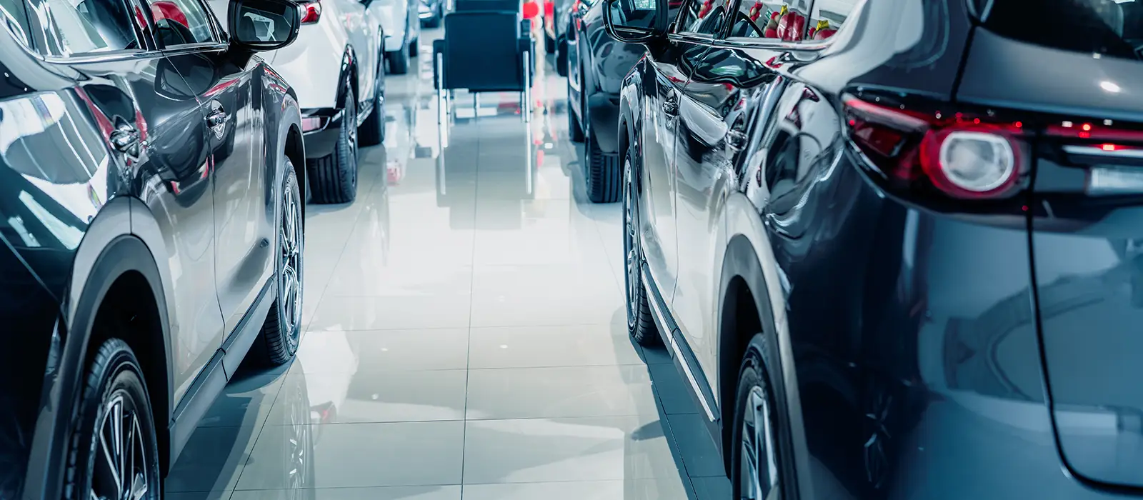 Car dealership showroom